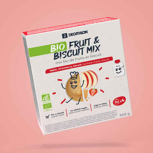 
      ORGANIC FRUIT & BISCUIT PUREE x4
  