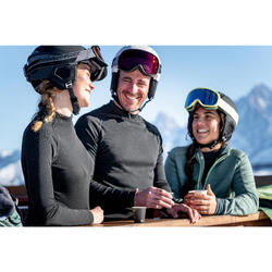 Camisola térmica de ski mulher - BL 900 Lã gola alta WEDZE - Decathlon