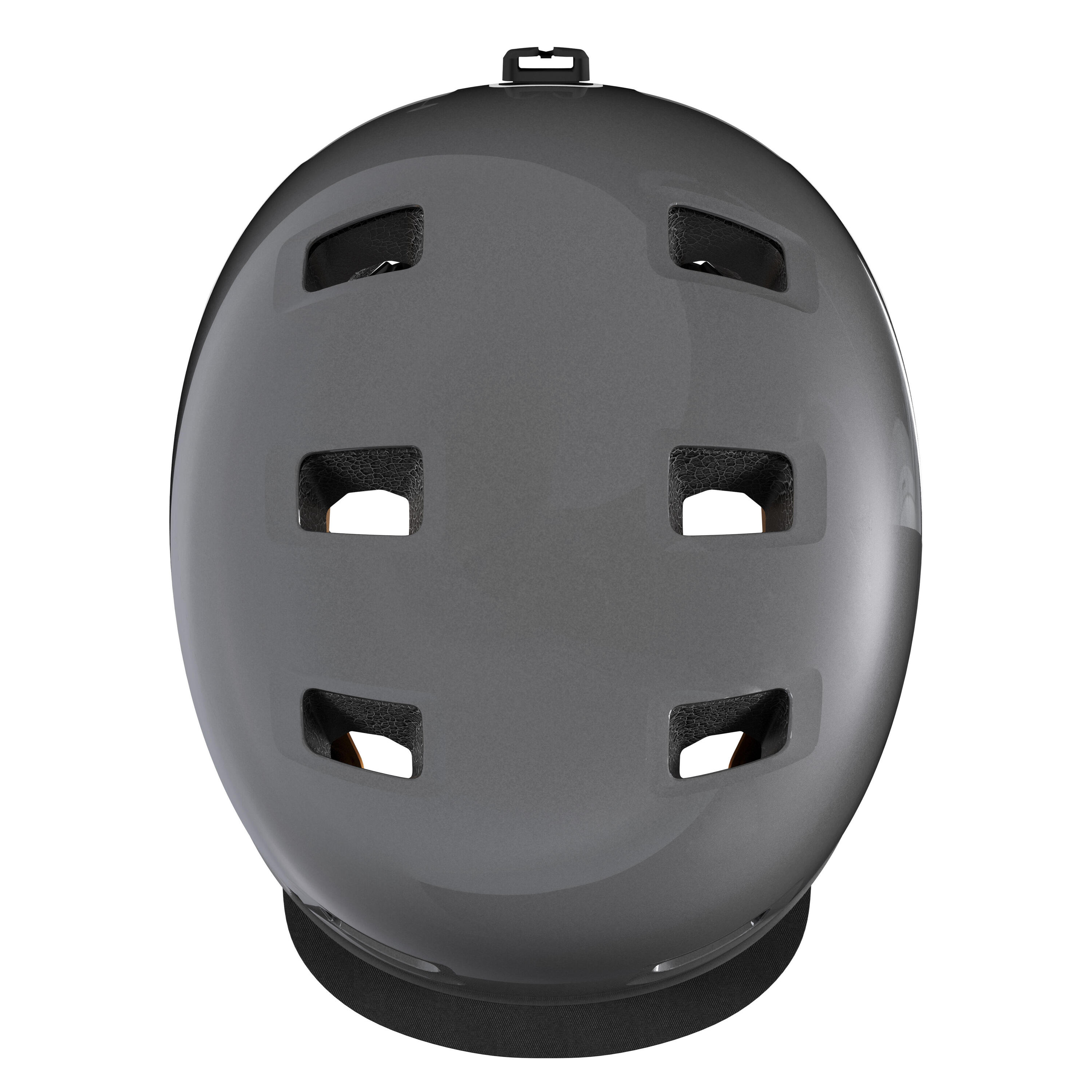 City Cycling Bowl Helmet 540 - Satin Grey/Black 3/10