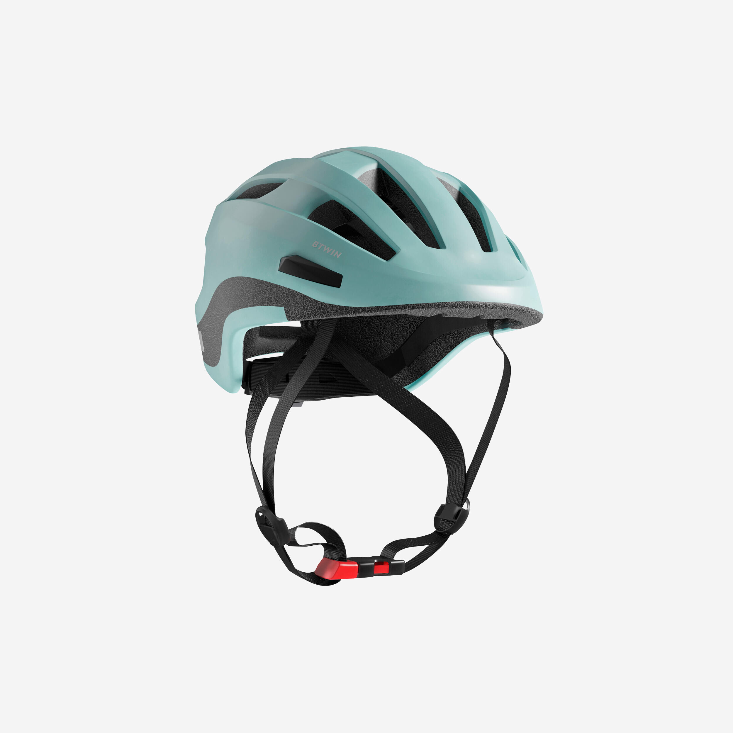 BTWIN City Cycling Helmet 500 - Green