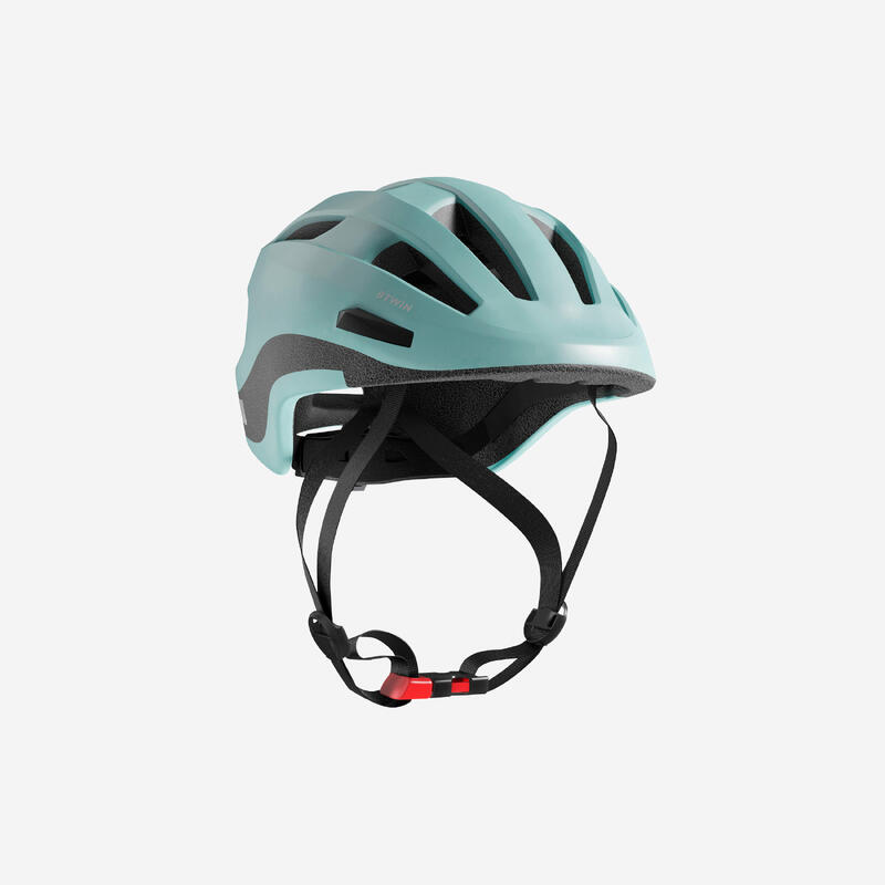 Casco bicicleta urbana adulto Btwin 500 Verde