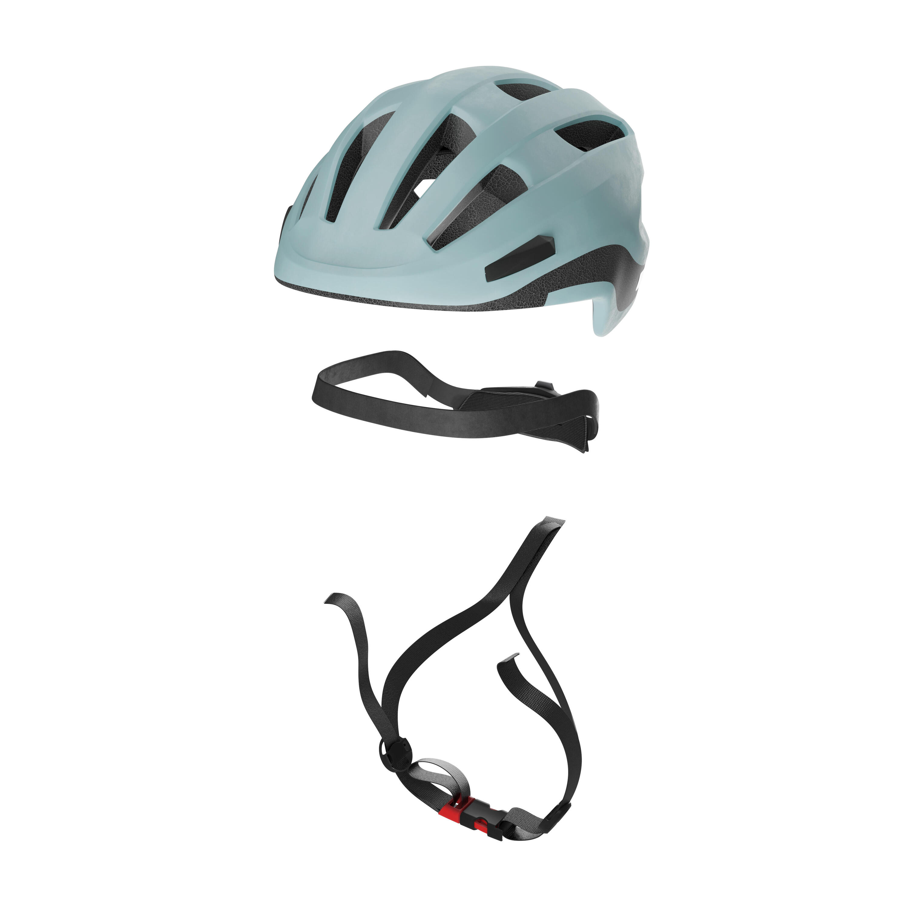 City Cycling Helmet 500 - Green 5/5