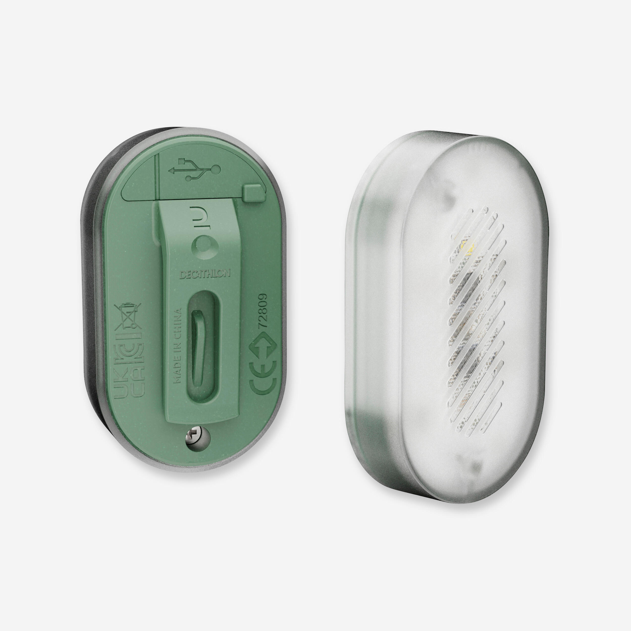 Decathlon usb bike light sales