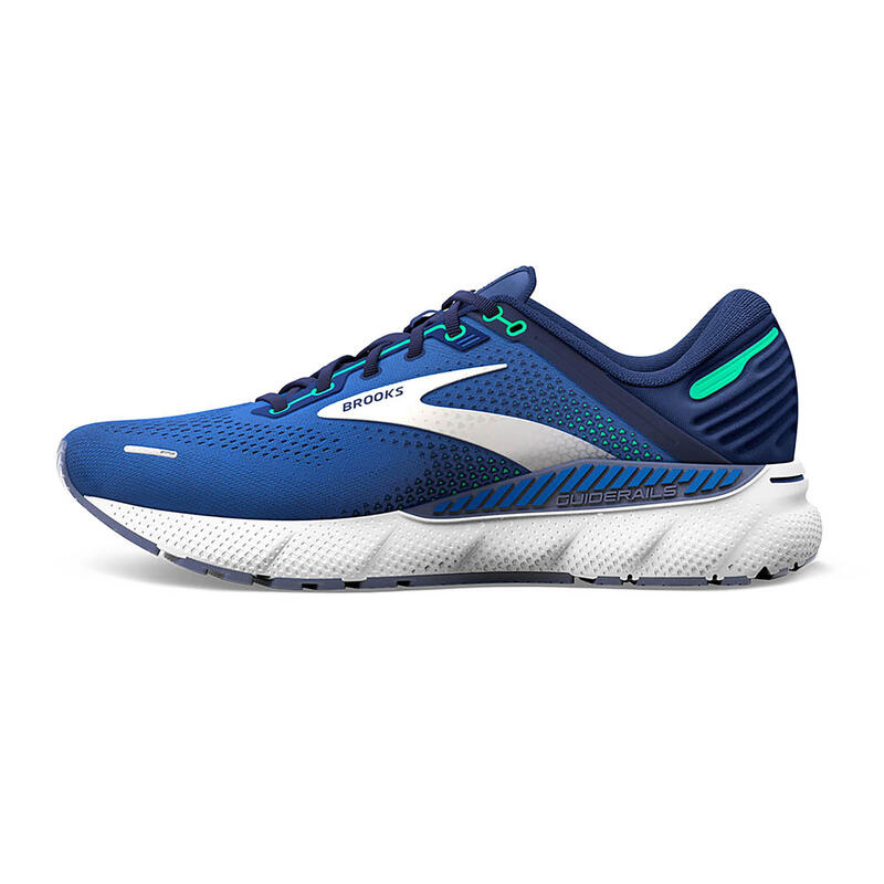 Chaussures running Homme - Brooks Adrenaline GTS 22 bleu silver