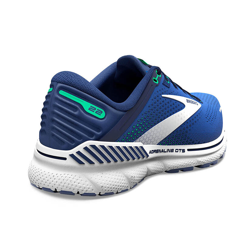 Chaussures running Homme - Brooks Adrenaline GTS 22 bleu silver