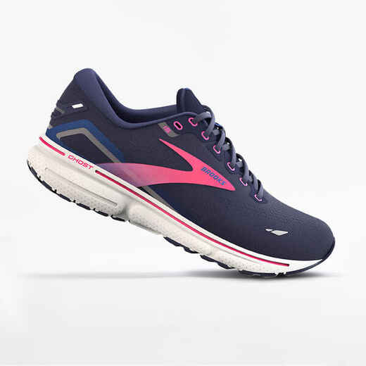 
      Brooks Ghost 15 Women's Running Shoes - blue/pink
  