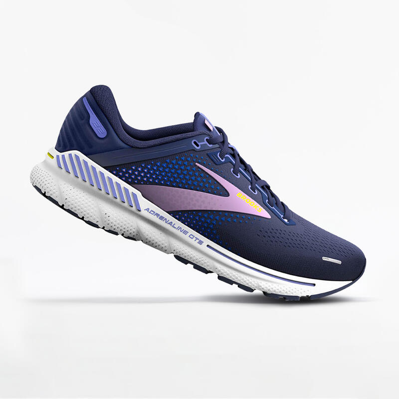 Chaussures running Femme - Brooks Adrenaline GTS 22 bleu rose