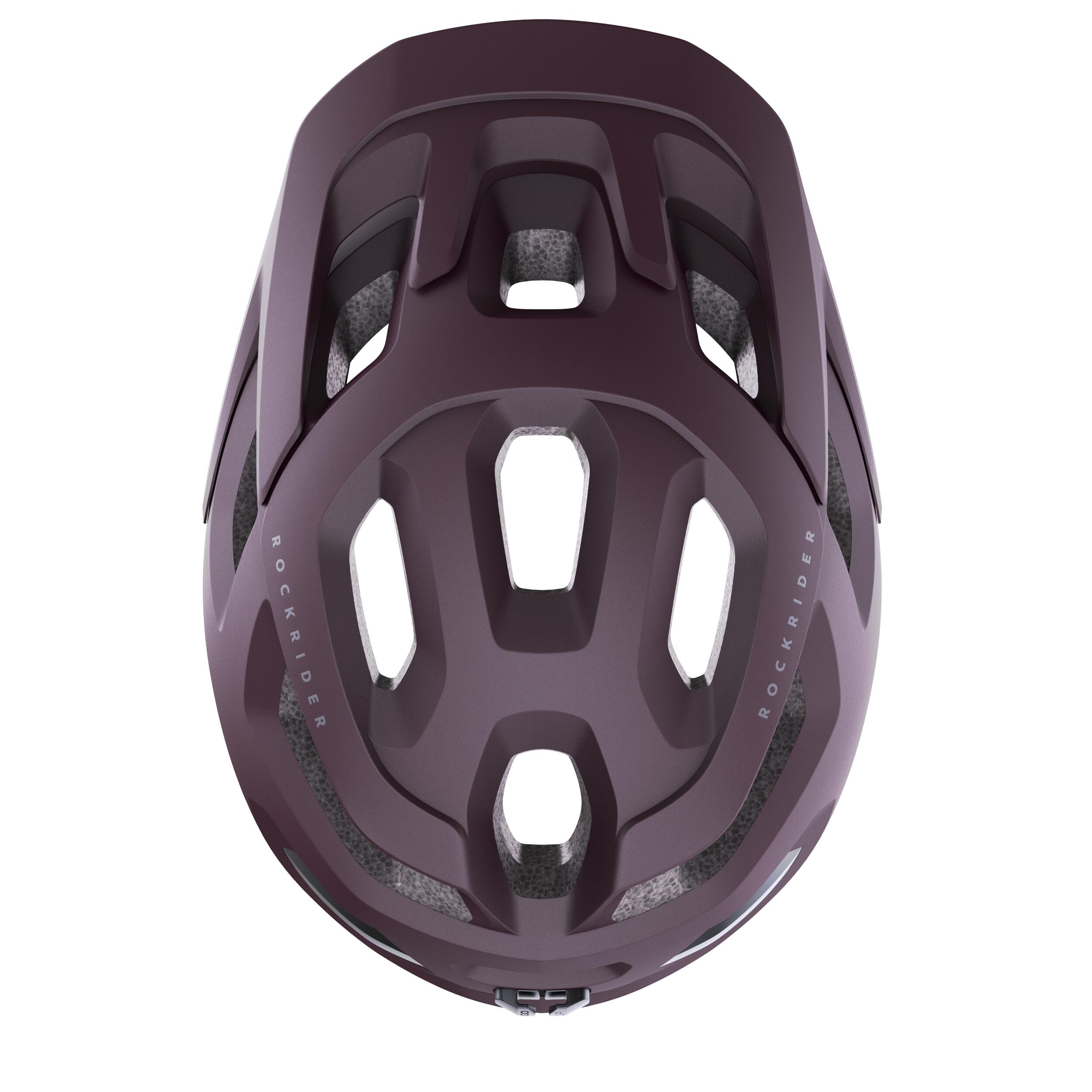 Mountain Bike Helmet EXPL 500 - Burgundy 15/18