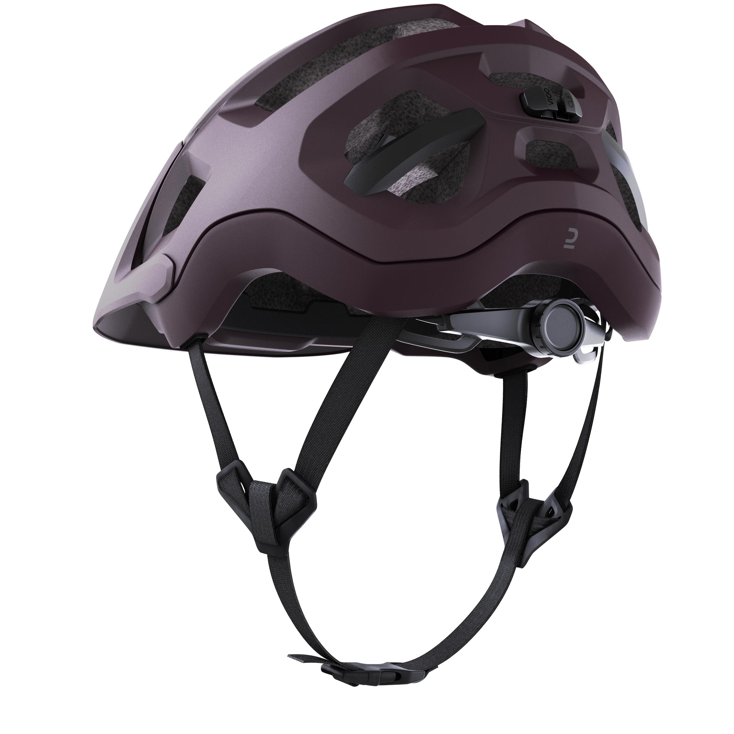 Mountain Bike Helmet EXPL 500 - Burgundy 6/23