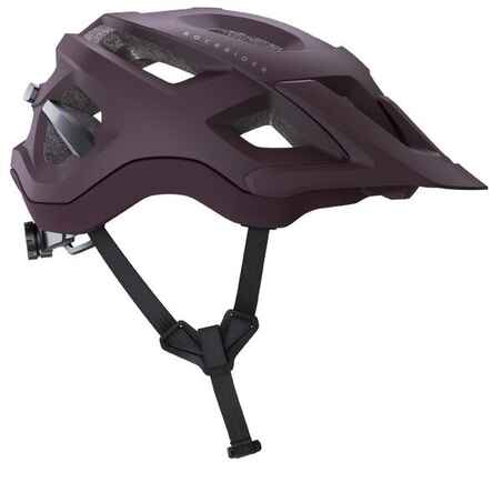 Casco bicicleta MTB adulto Rockrider EXPL 500 Burdeos