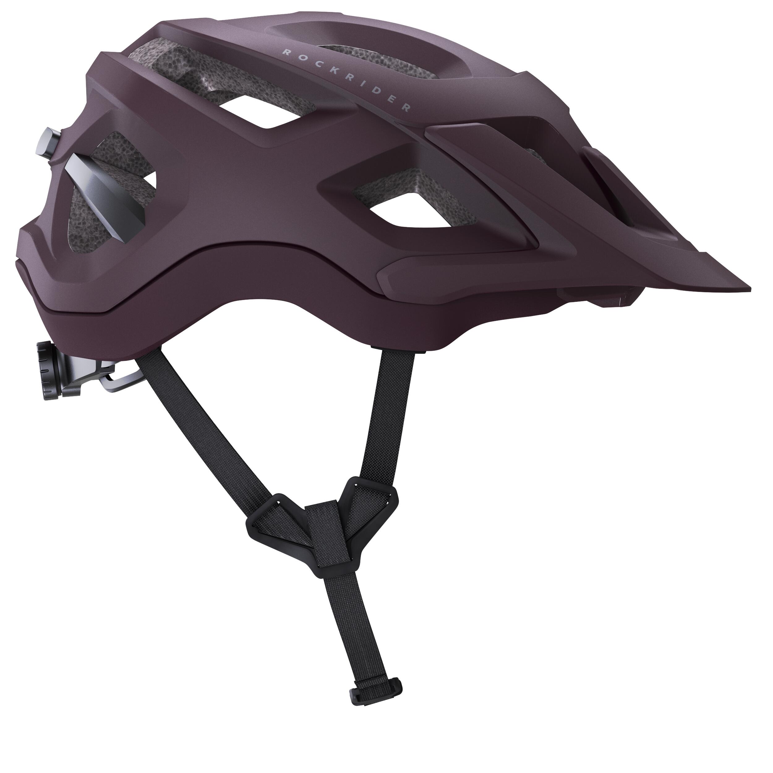 Mountain Bike Helmet EXPL 500 - Burgundy 14/18