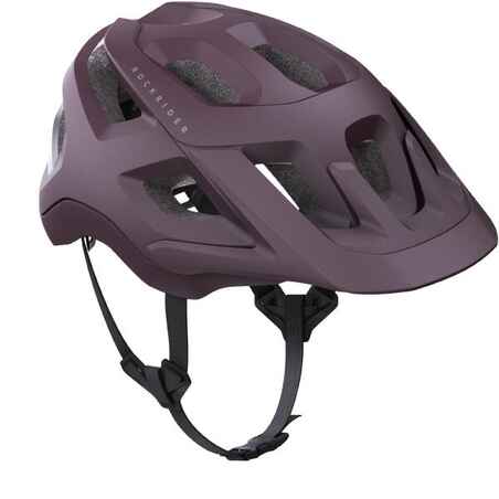 Casco bicicleta MTB adulto Rockrider EXPL 500 Burdeos