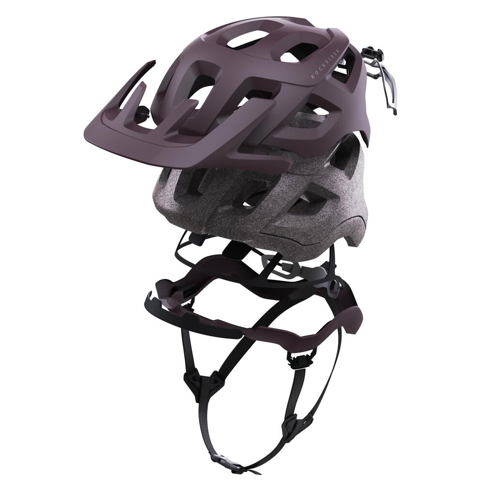 Adult Mountain Bike Helmet Expl 500 - Green