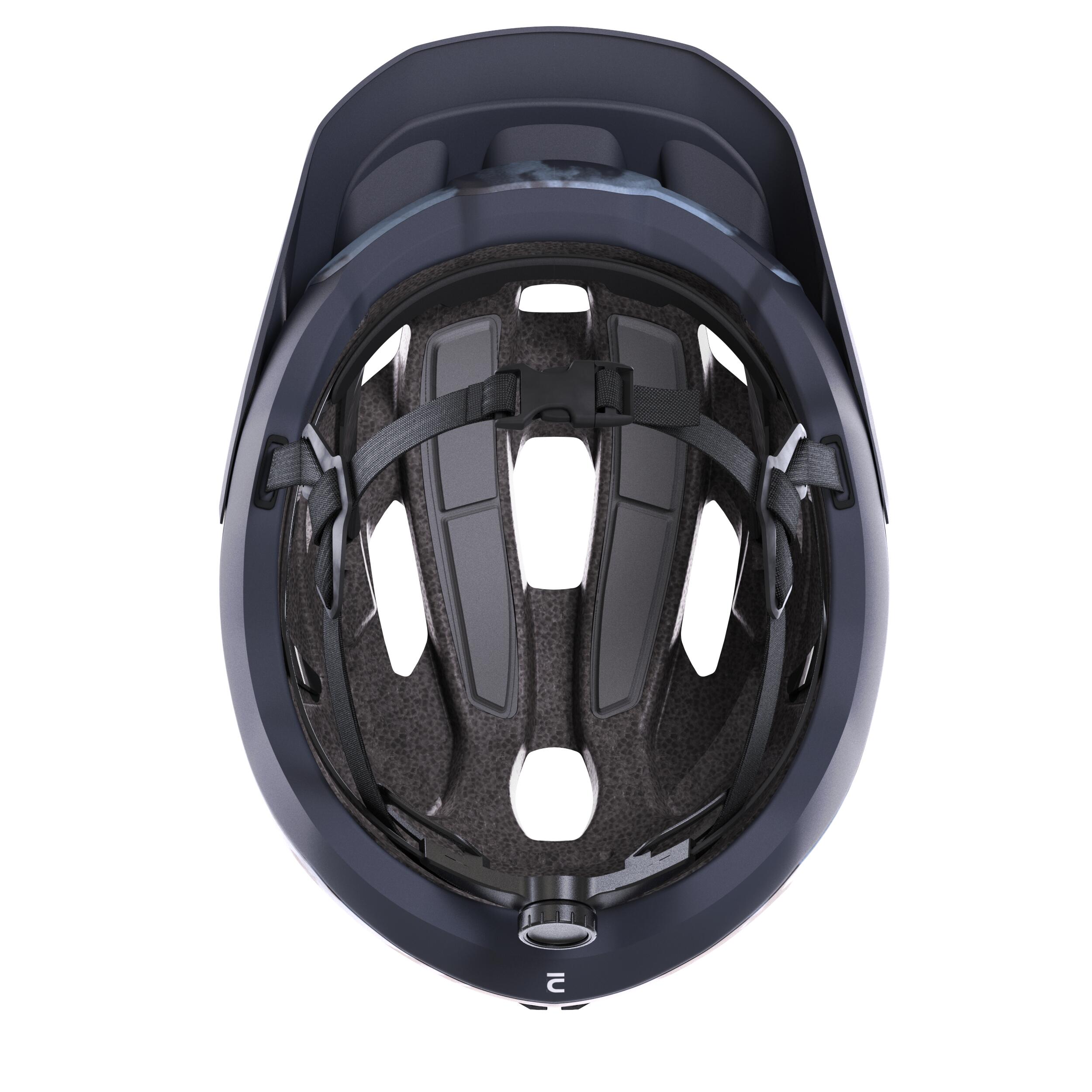 Mountain Bike Helmet EXPL 500 - Graphic Blue 4/17