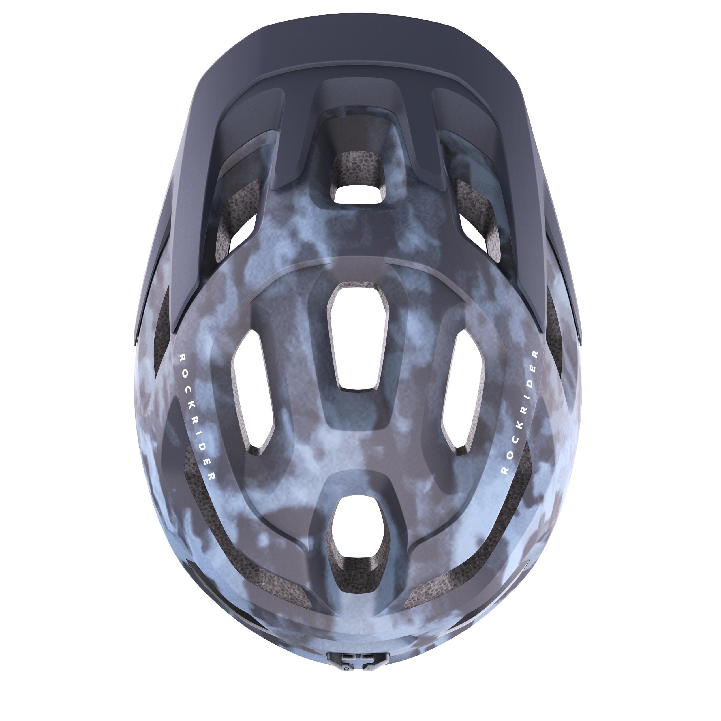 Mountain Bike Helmet EXPL 500 - Graphic Blue 14/17