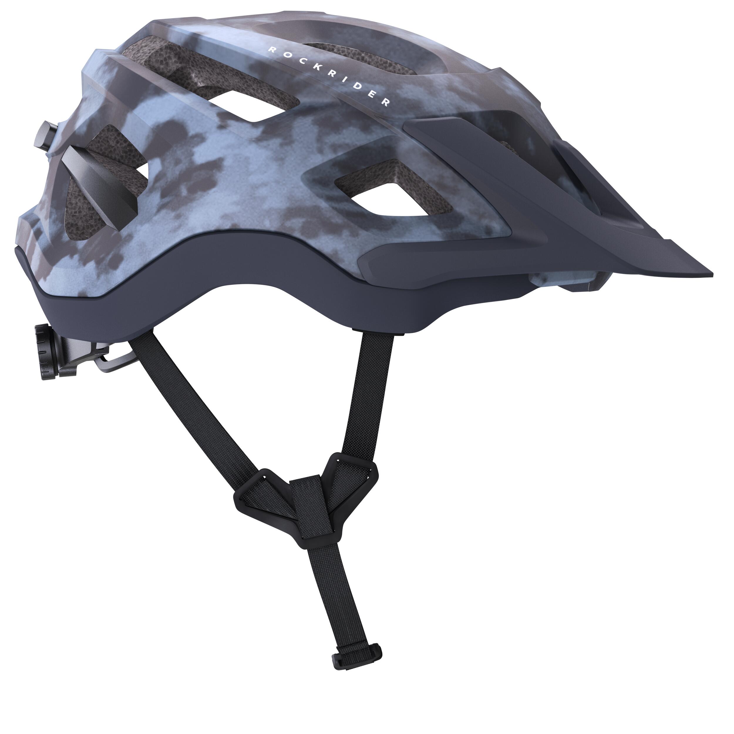 Mountain Bike Helmet EXPL 500 - Graphic Blue 13/17