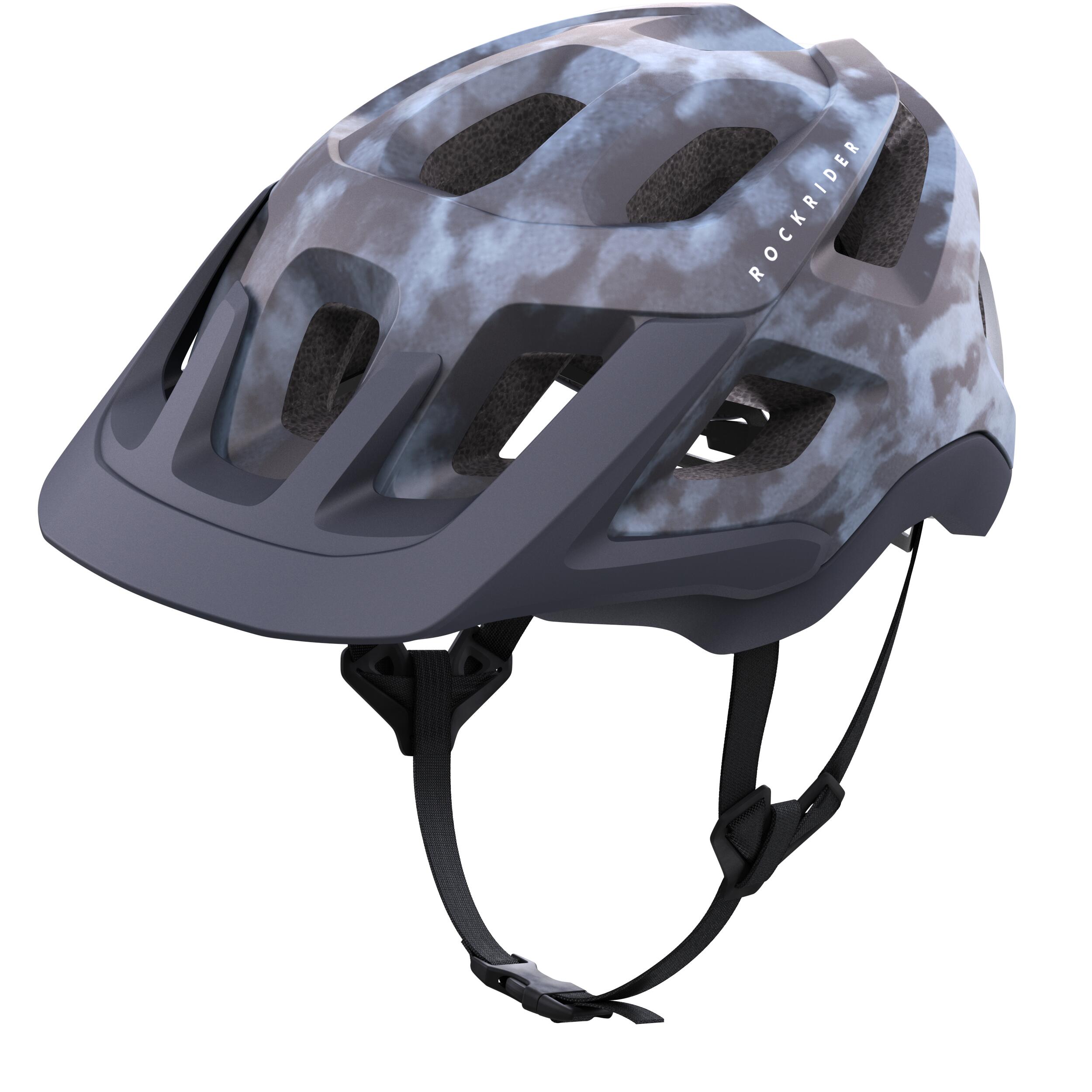 Mountain Bike Helmet EXPL 500 - Graphic Blue 8/17
