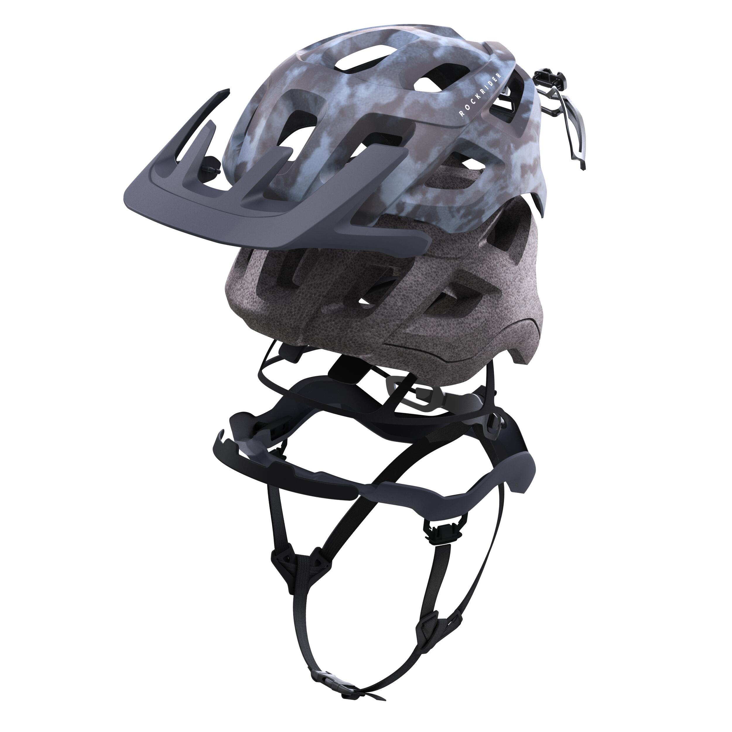 Mountain Bike Helmet EXPL 500 - Graphic Blue 17/17