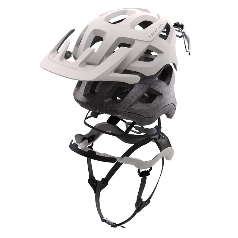登山車安全帽 EXPL 500－米色