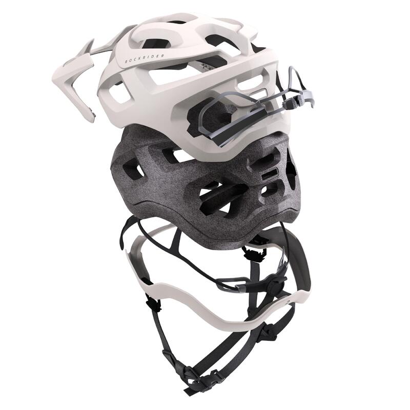 Casco mtb adulto EXPL 500 beige