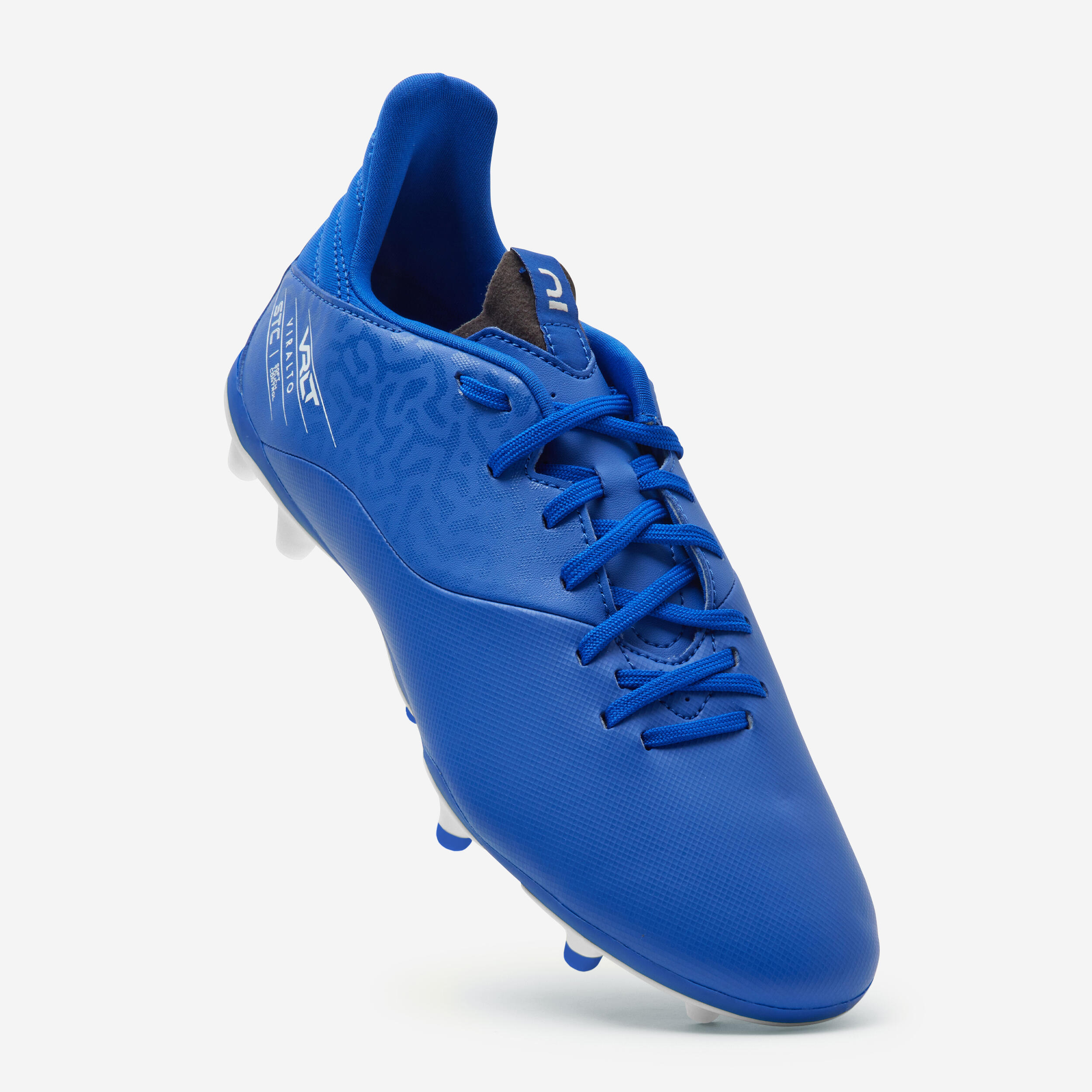 Scarpe calcio uomo VIRALTO I FG blu-bianco 3/7
