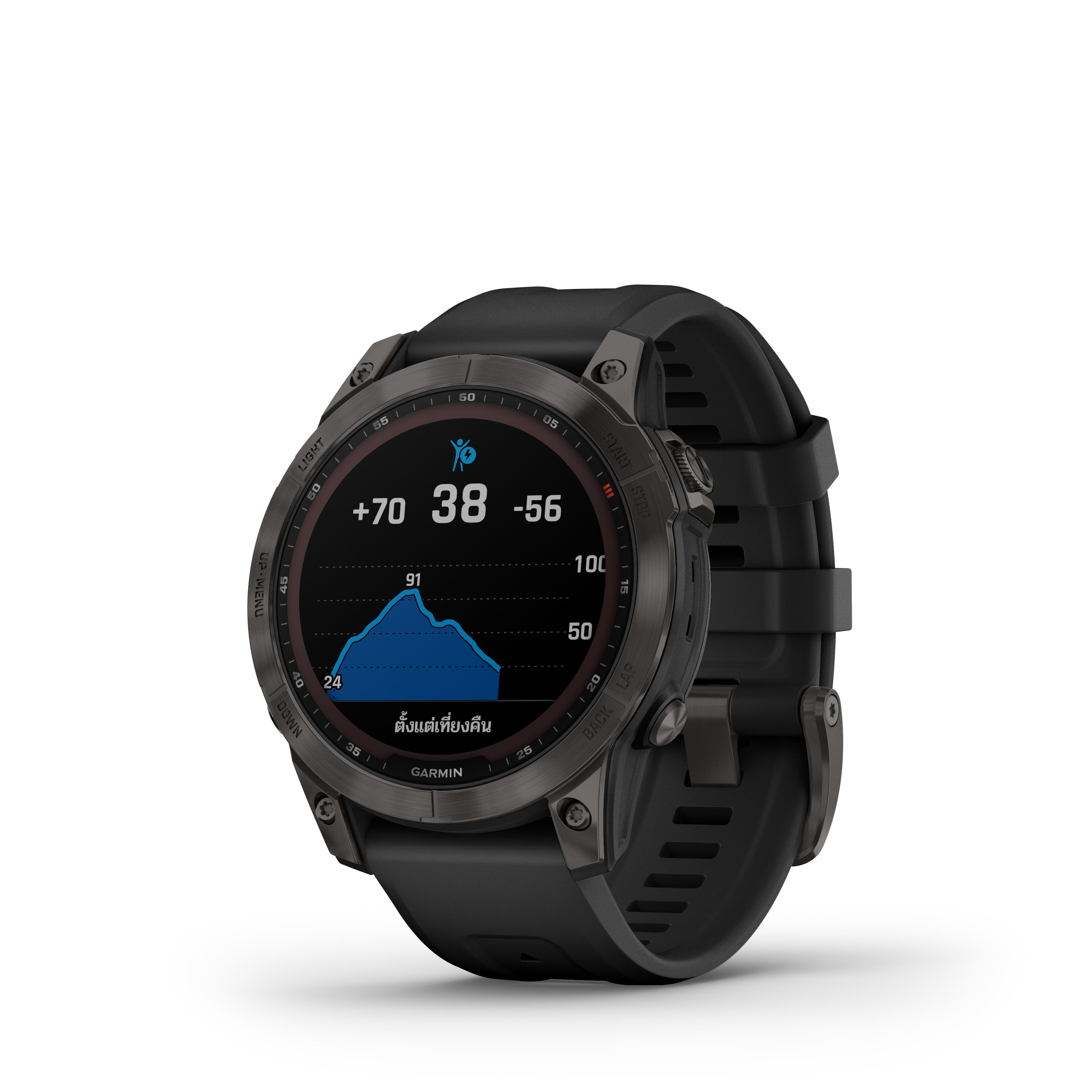 GARMIN FENIX 7 SAPPHIRE SOLAR CARBON GREY