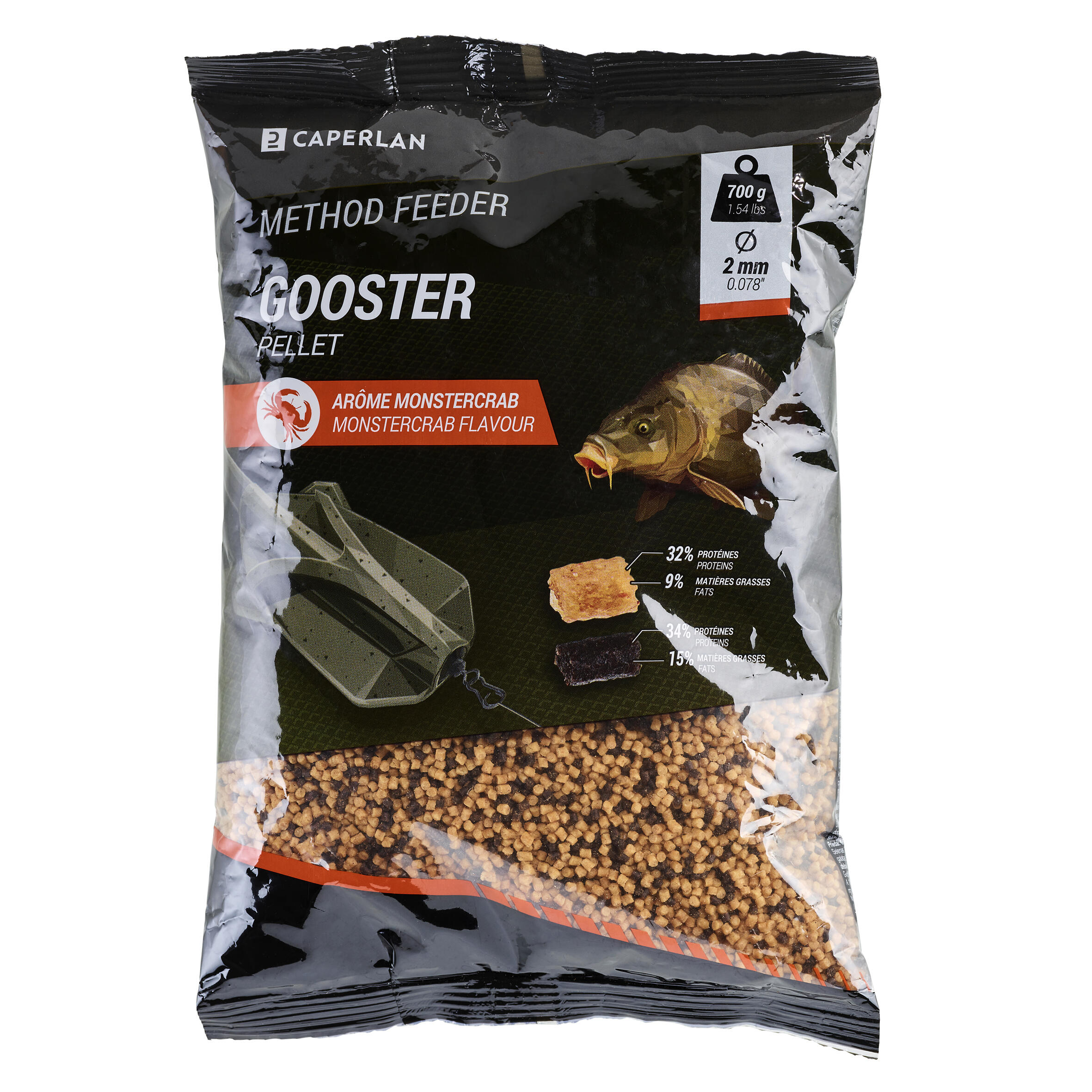 Method pellet feeder Gooster monstercrab 700g 3/5