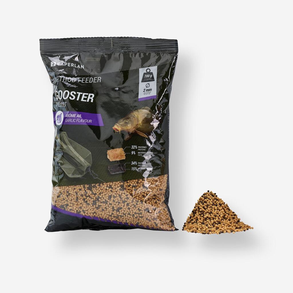 ПЕЛЕТИ ЗА РИБОЛОВ С МЕТОД ФИДЕР GOOSTER PELLET METHOD FEEDER 700 Г, ЧЕСЪН