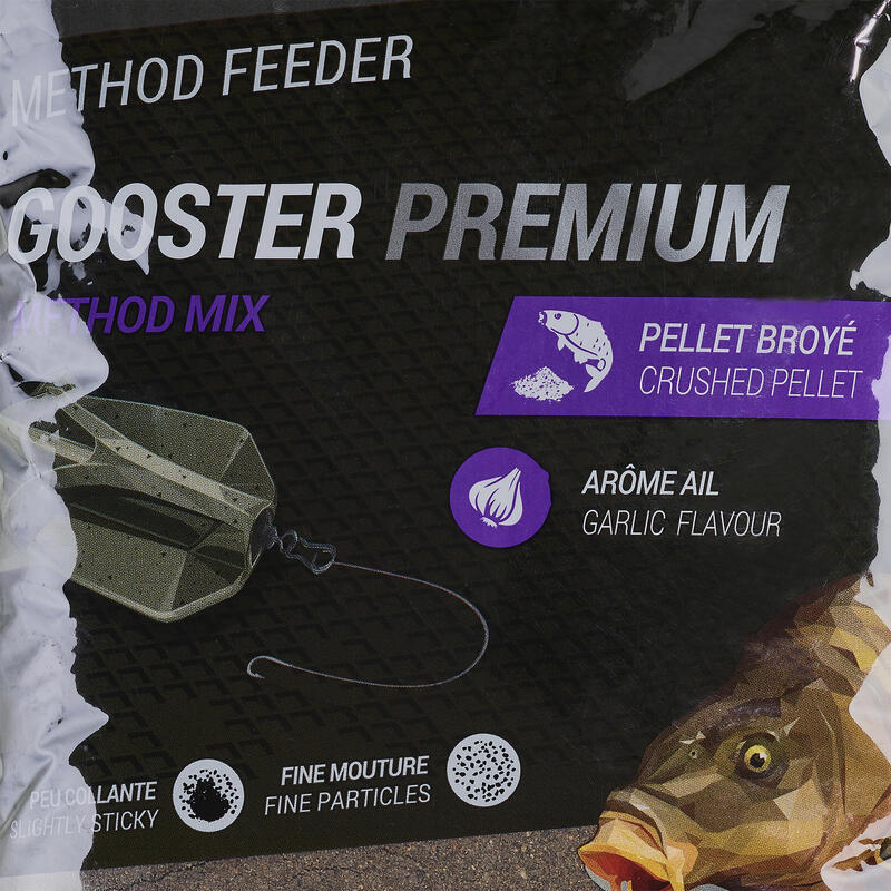 Nadă Gooster Premium Method Mix Usturoi 1 kg