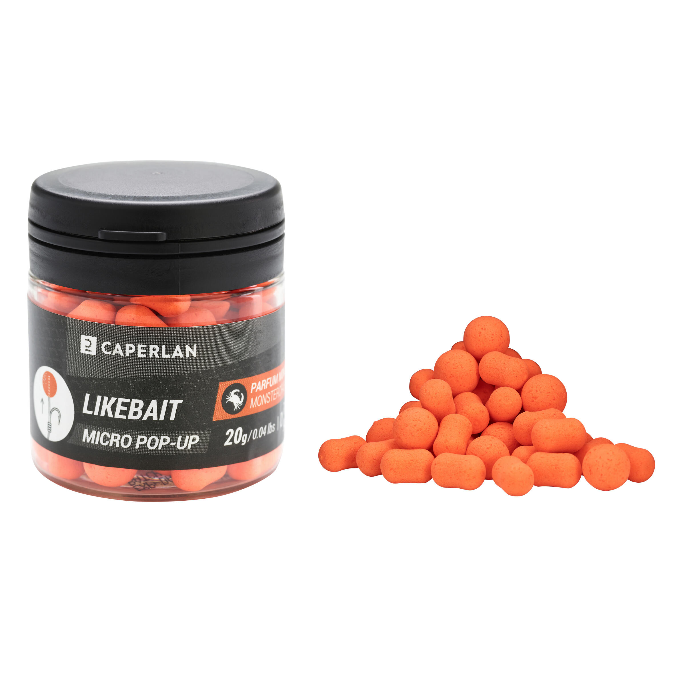 CAPERLAN Micro boilie pop ups Likebait monstercrab 20g