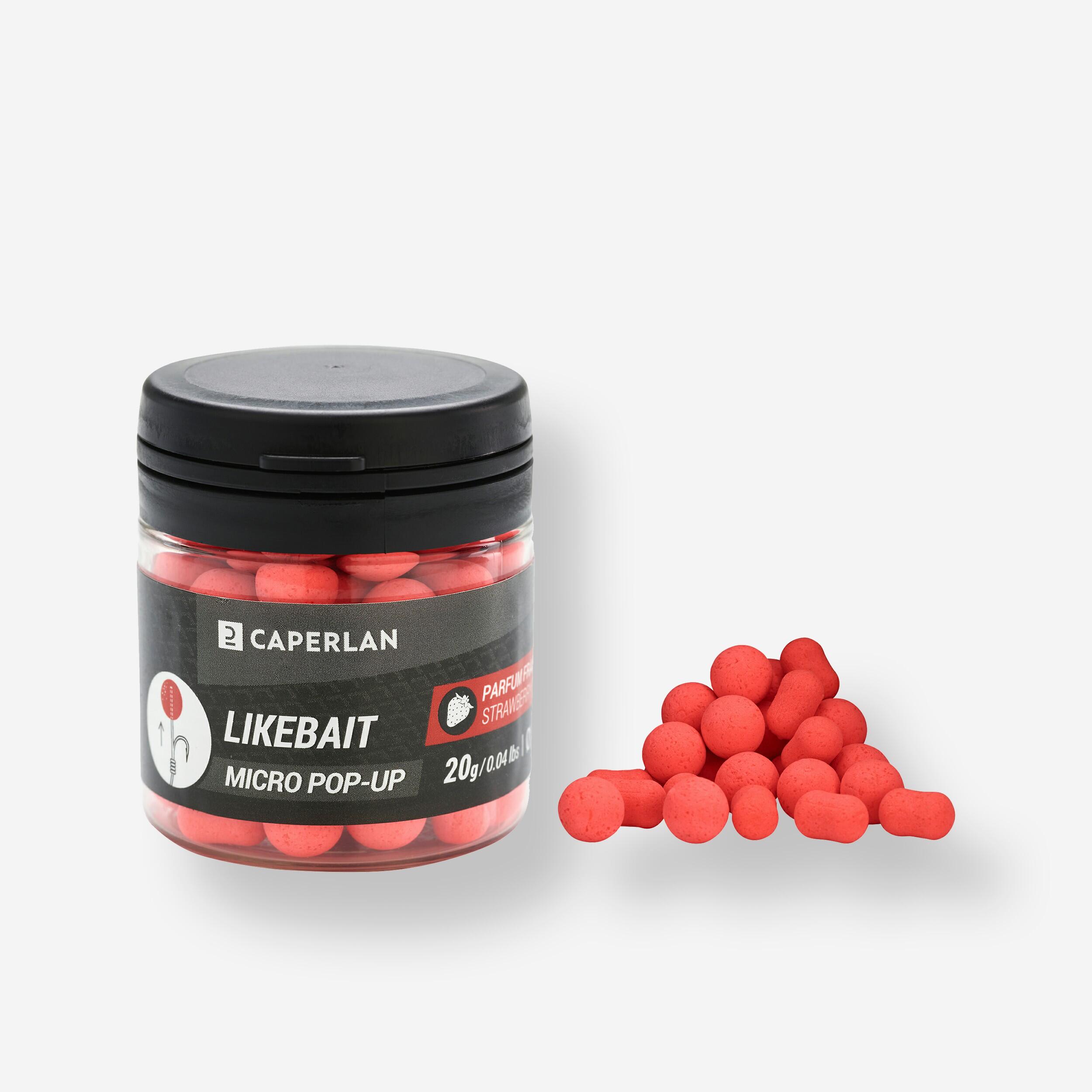 Likebait micro floating pellet pop up strawberry 20g