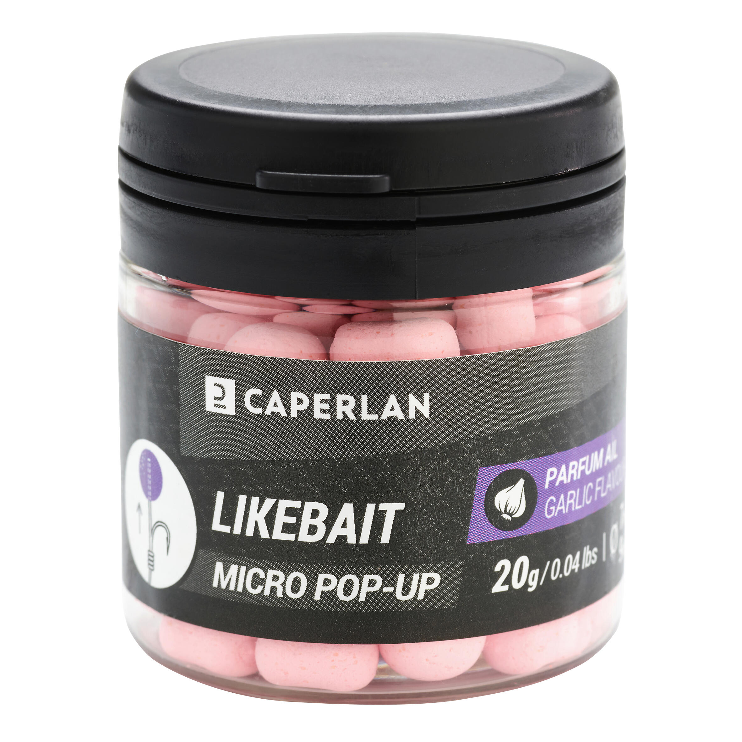 Micro boilie pop ups Likebait garlic 20g 3/5