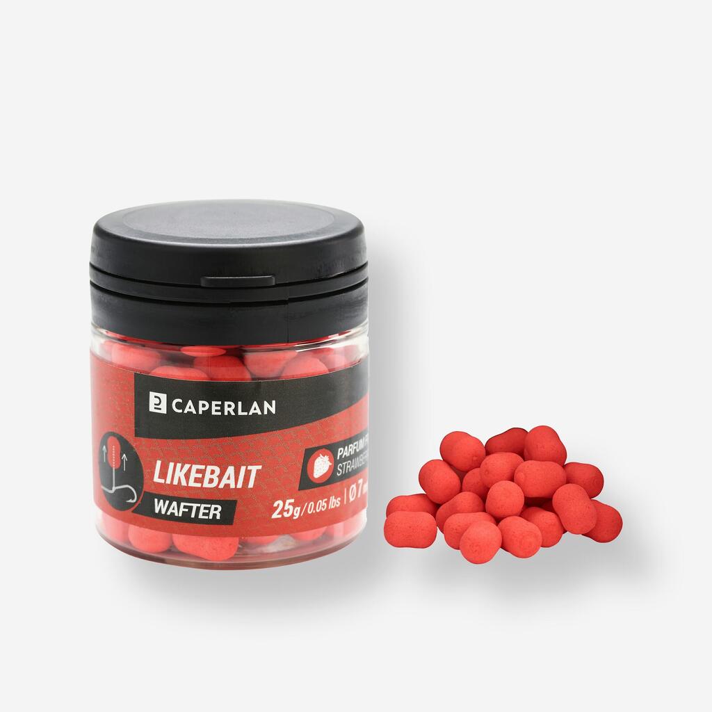 Nástrahy Likebait Dumbell wafter jahoda 25 g