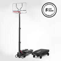 Adjustable (2.40m to 3.05m) Folding Basketball Hoop B500 Easy Box