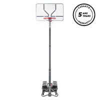 Adjustable (2.40m to 3.05m) Folding Basketball Hoop B500 Easy Box