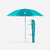 Parasol de plage paruv 160 upf 50+ 2 places - bleu vert