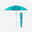 Ombrellone spiaggia PARUV 160 blu-verde