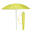 Strandparasol Paruv 160 UPF 50+ 2 personen geel print