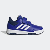 Baskets à scratch enfant - ADIDAS TENSAUR noir/bleu