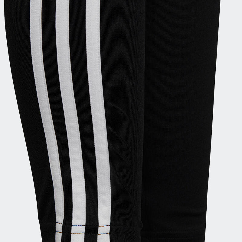 Legging adidas fille synthétique - noir et blanc
