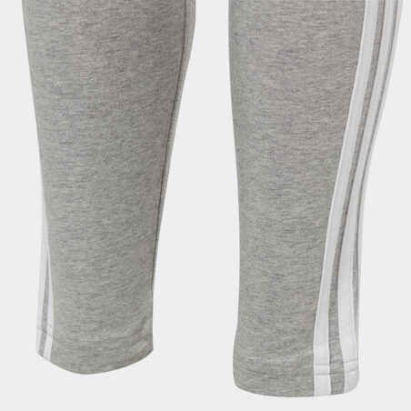 Girls' Cotton Leggings - Grey