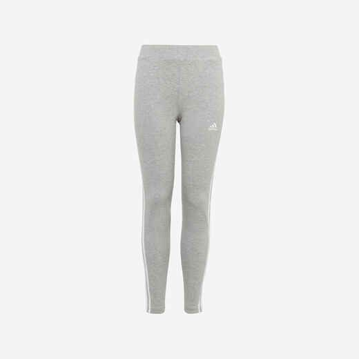 
      Girls' Cotton Leggings - Grey
  