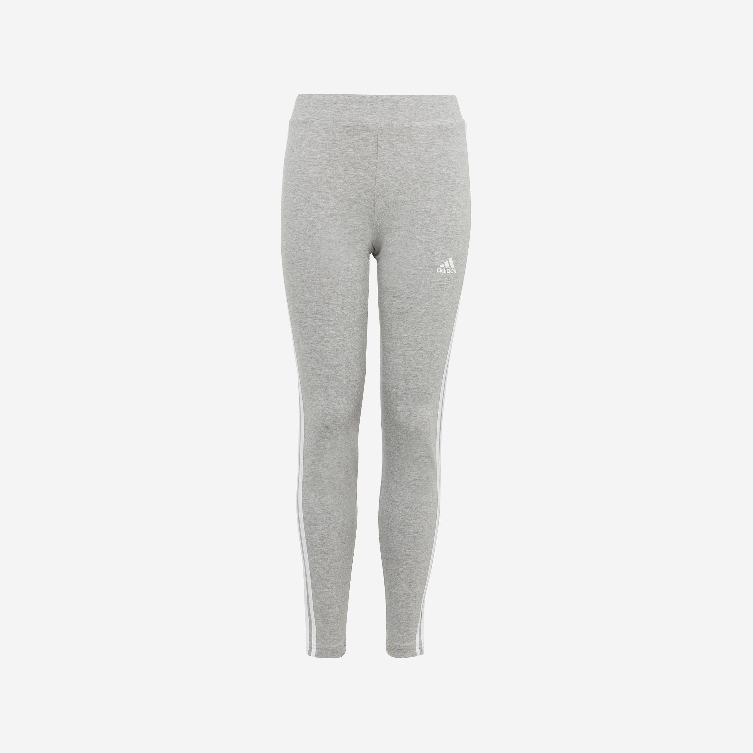 ADIDAS Girls' Cotton Leggings - Grey