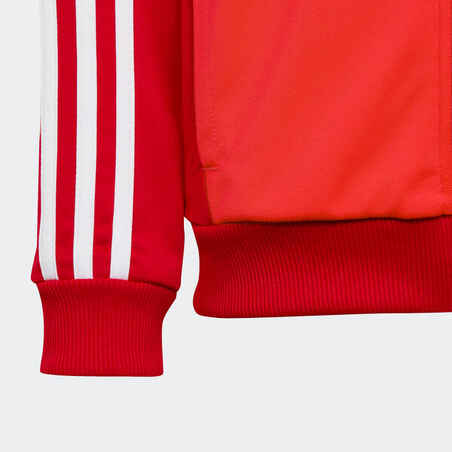 Kids' Sports Colourblock Tracksuit - Red