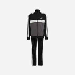 Kids' Colorblock Sports Tracksuit - Black