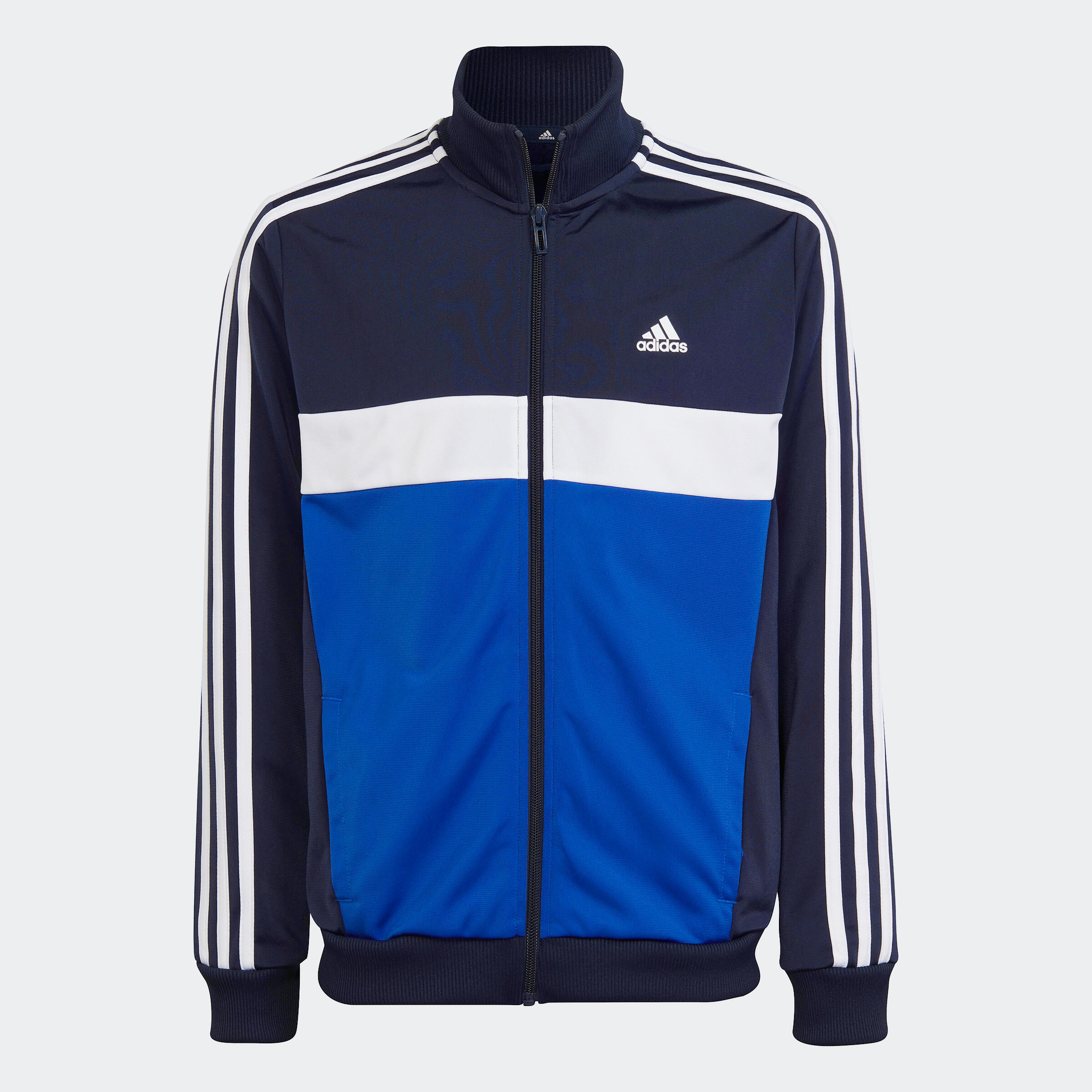 Kids' Sports Tracksuit - Blue Colourblock 3/16