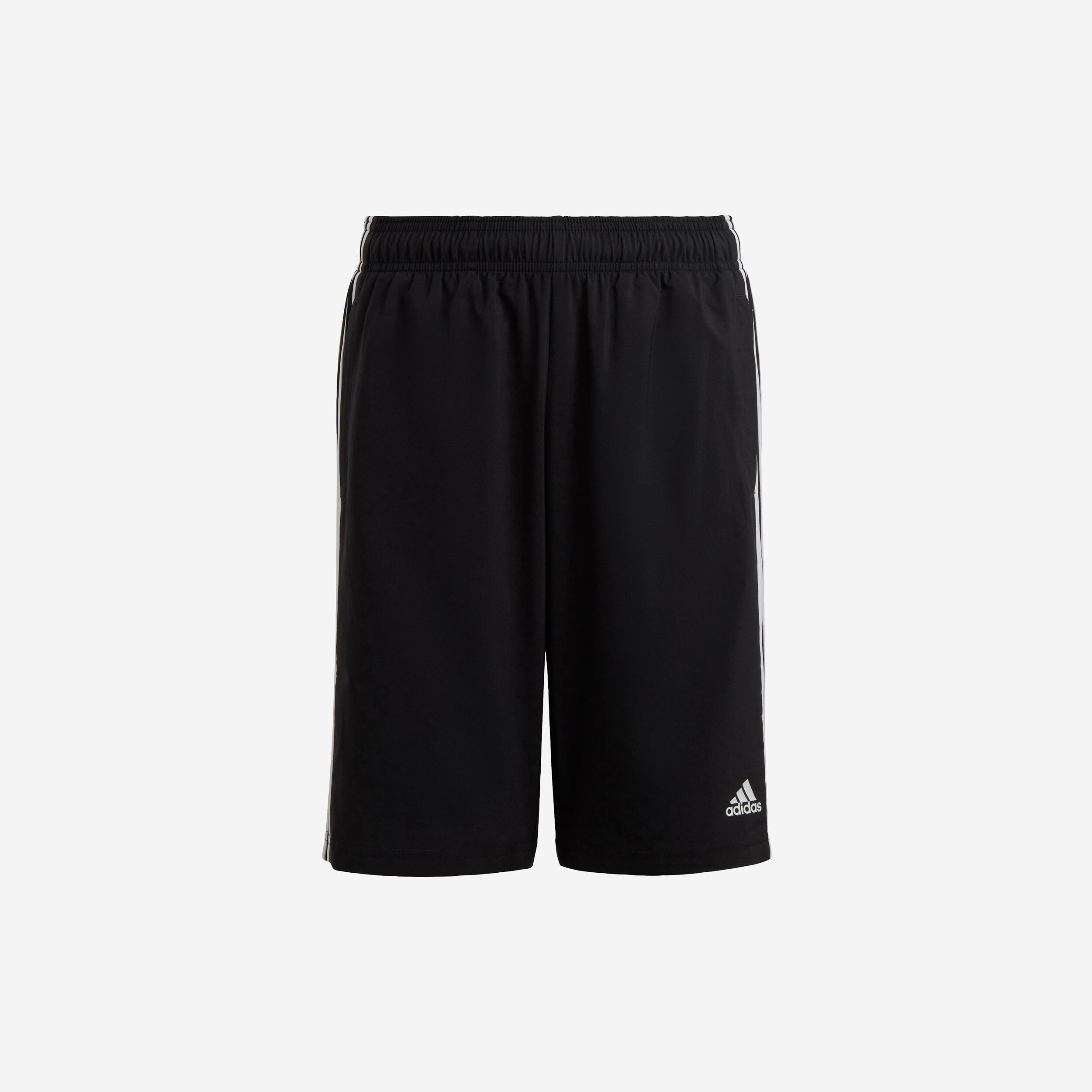 Adidas - Short Adidas 3 Bandes Enfant - Noir - Short - Education Sportive Enfant - - 6 À 8 Ans - Decathlon