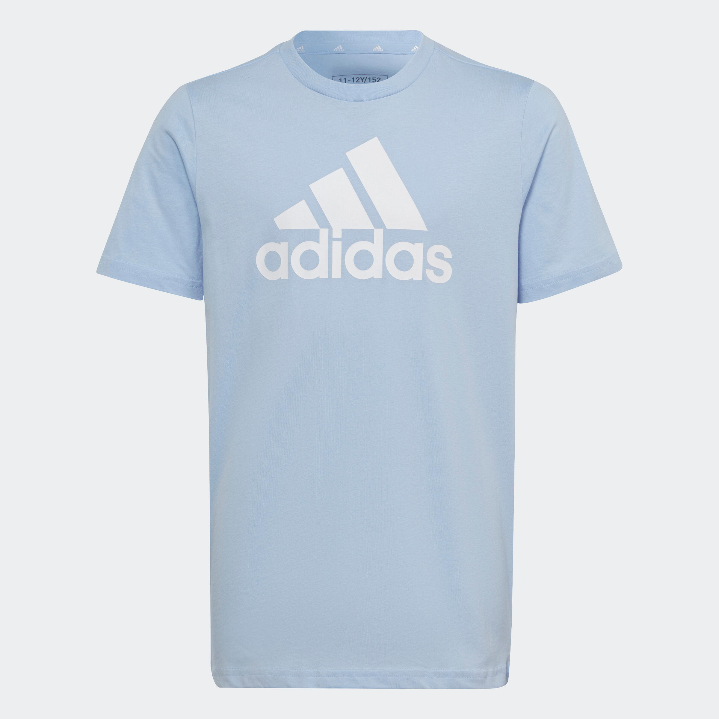 Tricou Educație fizică Adidas Albastru-Alb Băieți adidas