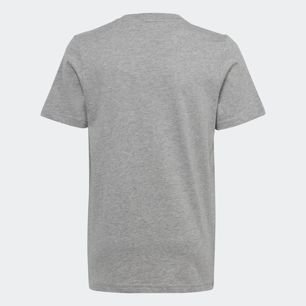 ADIDAS T-Shirt grau mit weissem Logo 