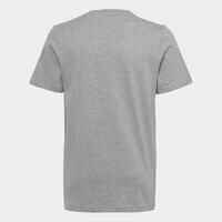 Kids' T-Shirt - Grey/White Printed Logo